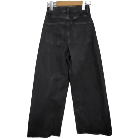 The Drop Frida Jeans Relaxed Carbon Wash Size 24" - Picture 5 of 10
